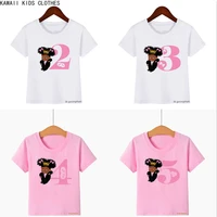 newly my 2 10th birthday gift tshirt african girls black girl baby t shirt harajuku kids clothes short sleeve summer tops