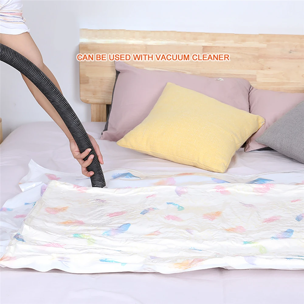 

Compression Vacuum Mattress Storage Bag Mattress Clothes Quilt Compression Dust Bag for Wardrobe Organizer 100x180cm/160x220cm