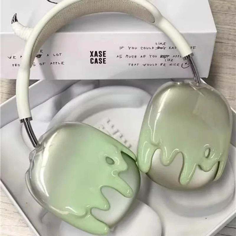 Airpods Pro Max чехол для телефона Y2K черные наушники в форме капли воды аксессуары