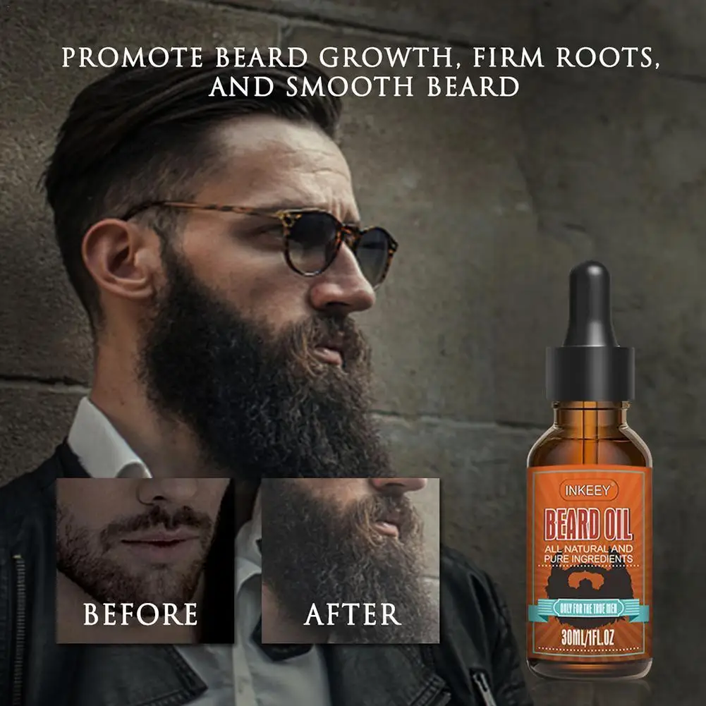 

Beard Growth Care Oil For Men Nourishing Strong Beard Essential Oil Enhancer Beard Care Essential Essence C0E4