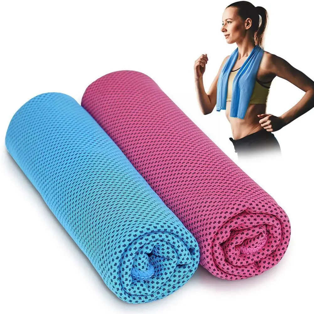 

Sport Cooling Towel Microfiber Instant Ice Face Towels For Swimming Yoga Running Quick-dry Sweat Towels Fitness Accesso S8c3