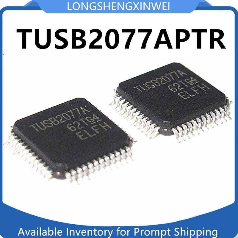 

1 шт. TUSB2077APTR трафаретная печать TUSB2077A чип LQFP48 USB чип интерфейса новый бренд