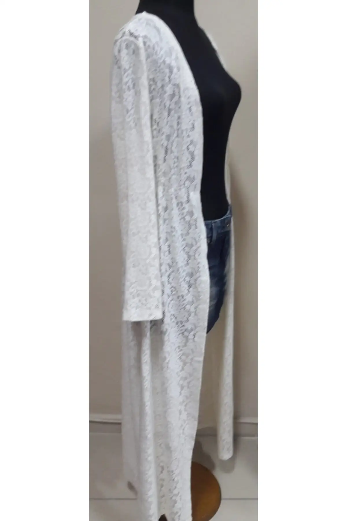 

Women's Pareo Off White Tulle Fabric Dressing Gown Dress Swimwear Cover Up Dress Sexy Tunic Suit Beachwear