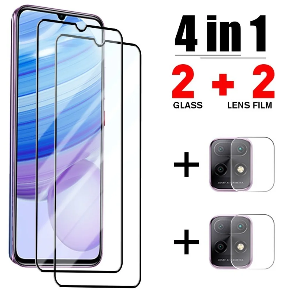 

Защитное стекло 4 в 1 для Xiaomi Redmi Note 10/9/8/7 Pro/10S/9S