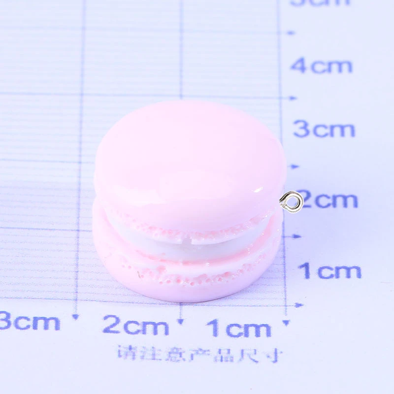 10 шт. глянцевые макароны для торта еды смолы подвески кабошон изготовление