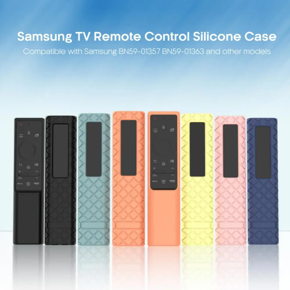 

Silicone Remote Control Protective Case For Samsung Smart TV BN59 Series BN59-0311F BN59-01327B BN59-01363A Durable Remote Cover