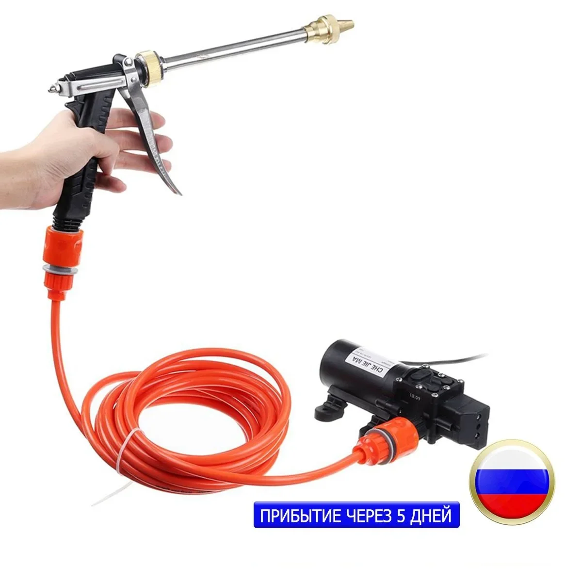 Портативный насос для мойки автомобиля, 100 Вт, psi, 12 В | AliExpress