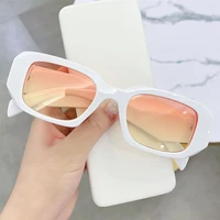 2022 new outdoor uv400 uv protection shades square sun glasses eyewear women sunglasses