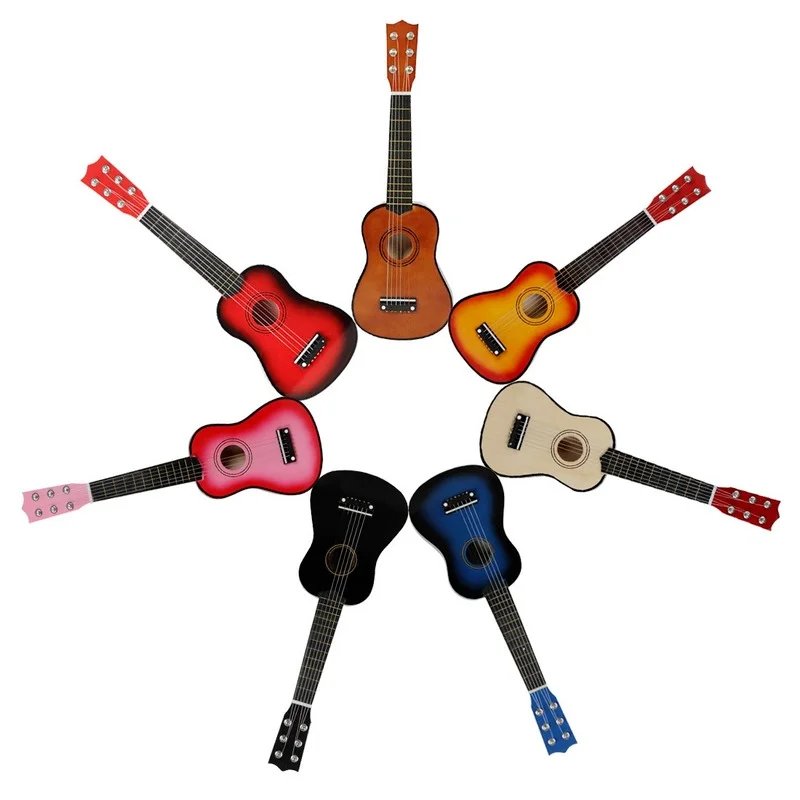 

Small guitar 21 inch guitar toy guitar guitar plucked musical instrument