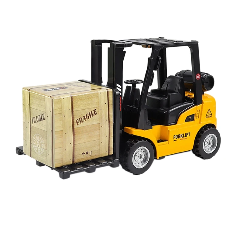 

Alloy Boy Toy Car Construction Vehicle Children Lift Forklift Child Model Toy Gift Box For Children Toy Birthday Present