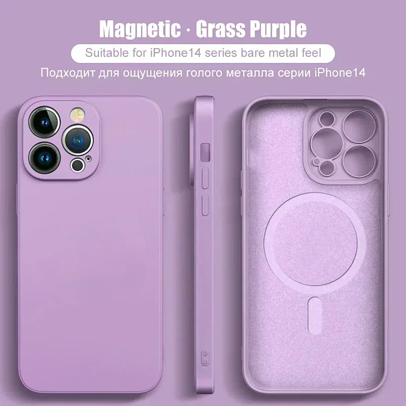 Магнитный чехол для Apple iPhone 15 13 12 11 14 Pro Max Plus Mini X XR