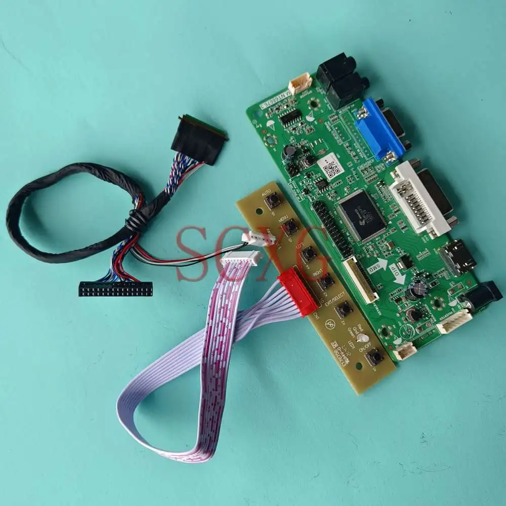 

DIY Kit Fit LP156WF1-TLC1 15.6" HDMI-Compatible DVI VGA Notebook Panel LVDS 40 Pin 1920*1080 60Hz LCD Screen Controller Board