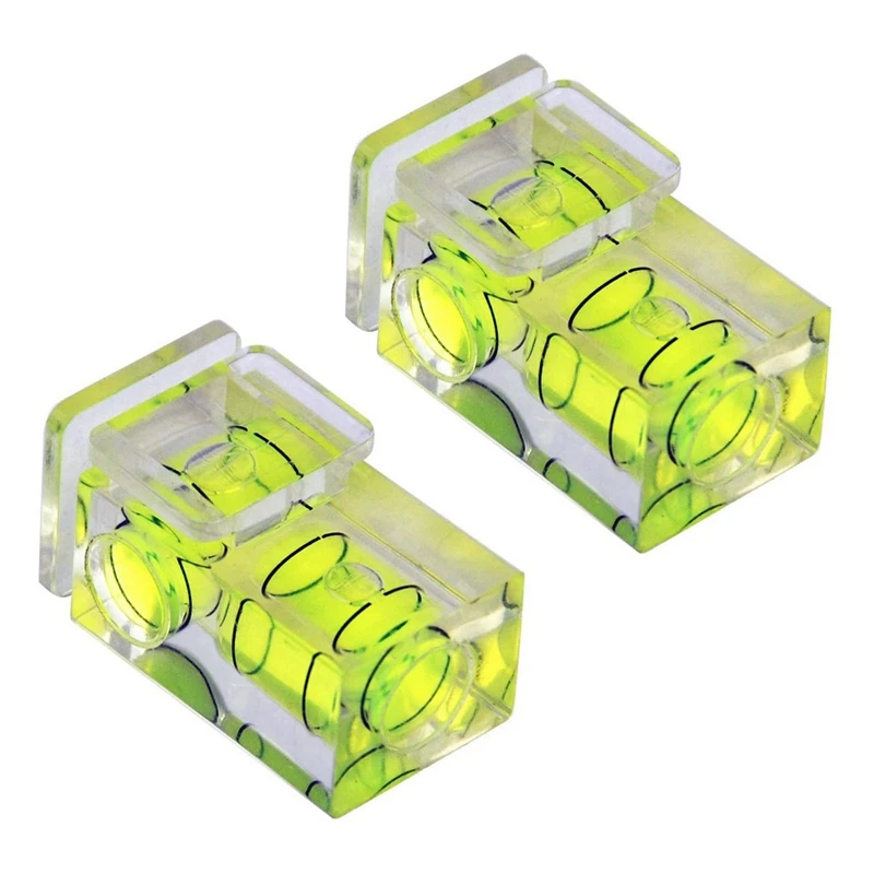 

New 4 PCS Hot Shoe Bubble Level Camera Two Axis Spirit Level For Digital And Film Camera