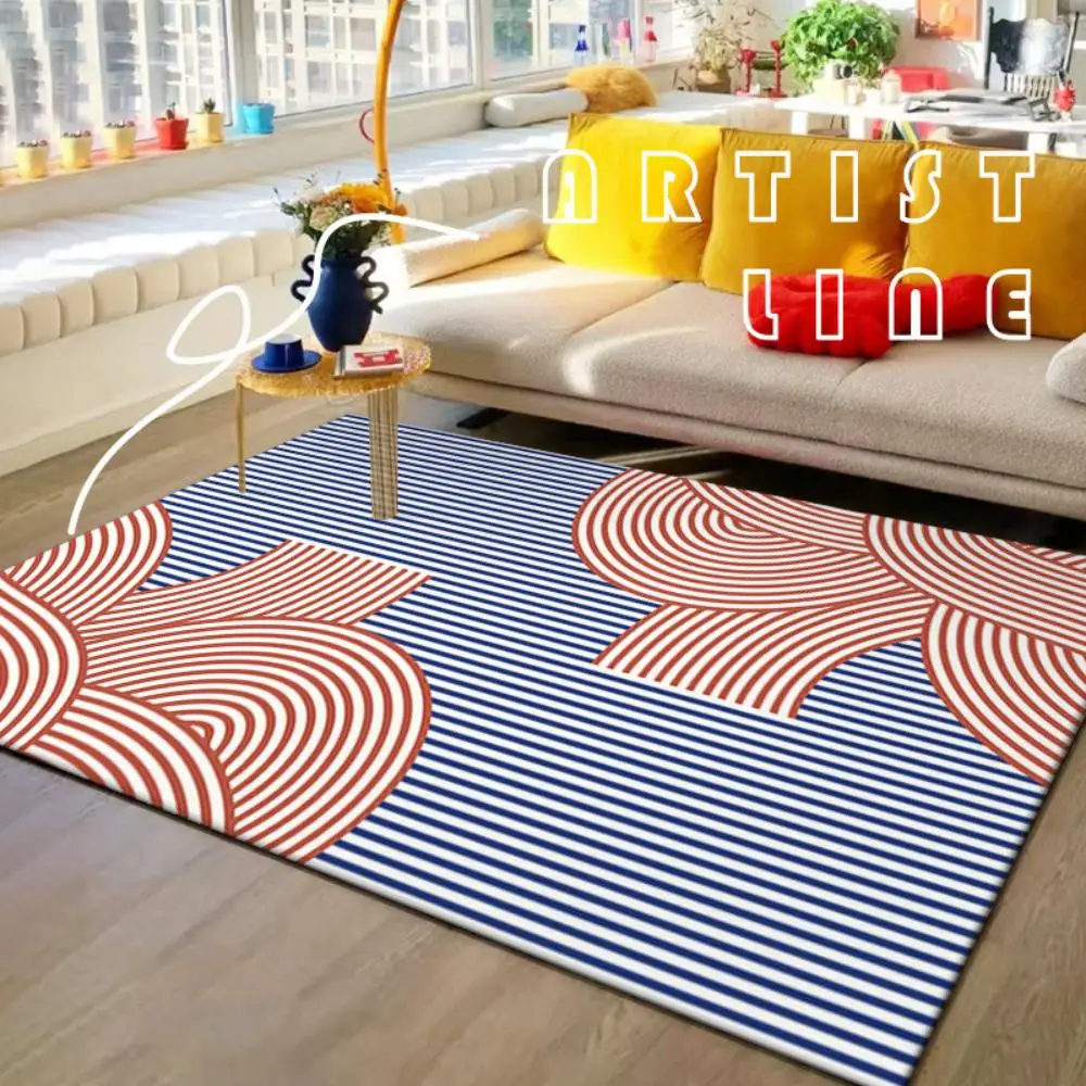 Дизайнерский Ковер VIKAMA - Геометрические Линии Художественное Простое Роскошное