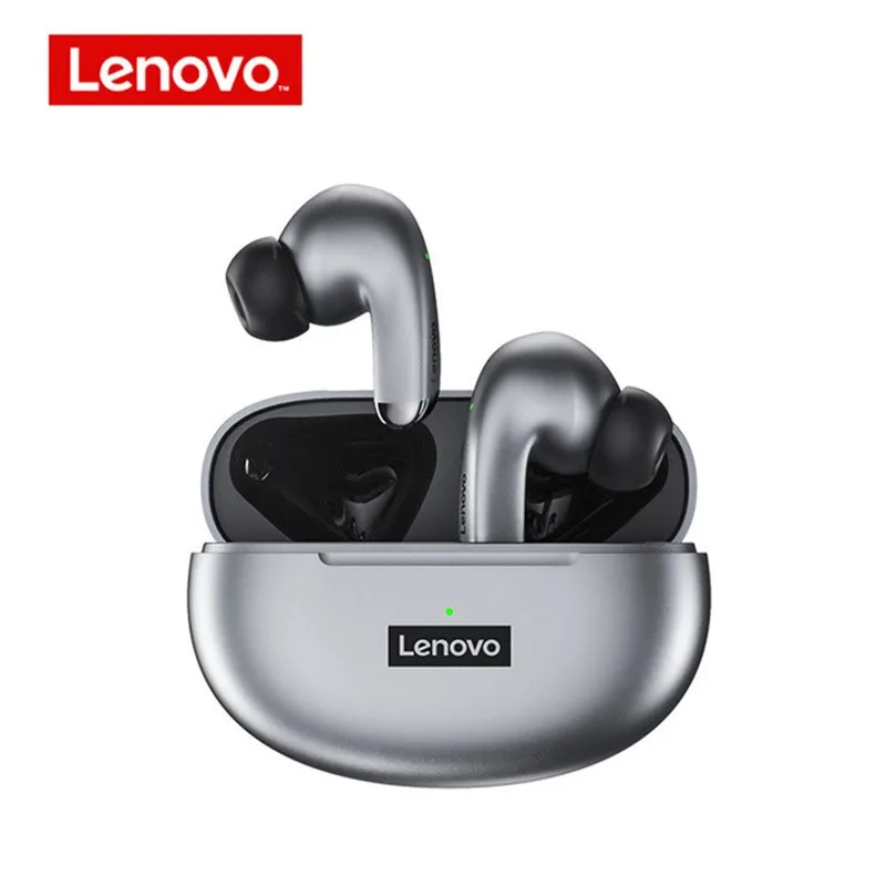 

Беспроводные наушники Lenovo LP5 с низкой задержкой, шумоподавление, водостойкие HiFi музыкальные наушники с микрофоном, спортивные наушники