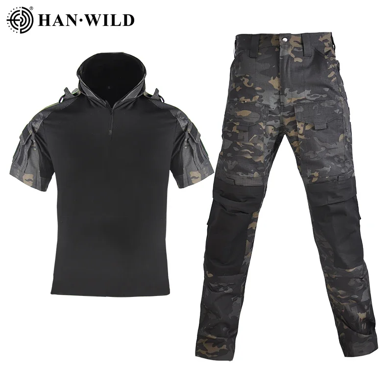Боевой костюм Мужская одежда тактическая Униформа женская для страйкбола охоты