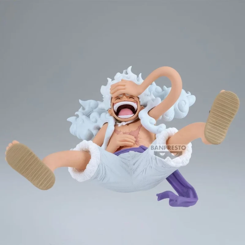 Фото В наличии Оригинальная фигурка Bandai Banpresto One Piece King of Artist Jewelry Bonney Monkey D Luffy, модель игрушки, подарок, коллекционные фигурки, игрушки MVC №5