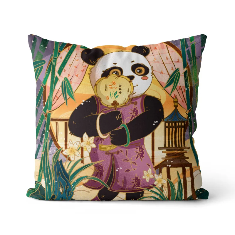 Рисунок 2 - Наволочки в китайском стиле с рисунком панды