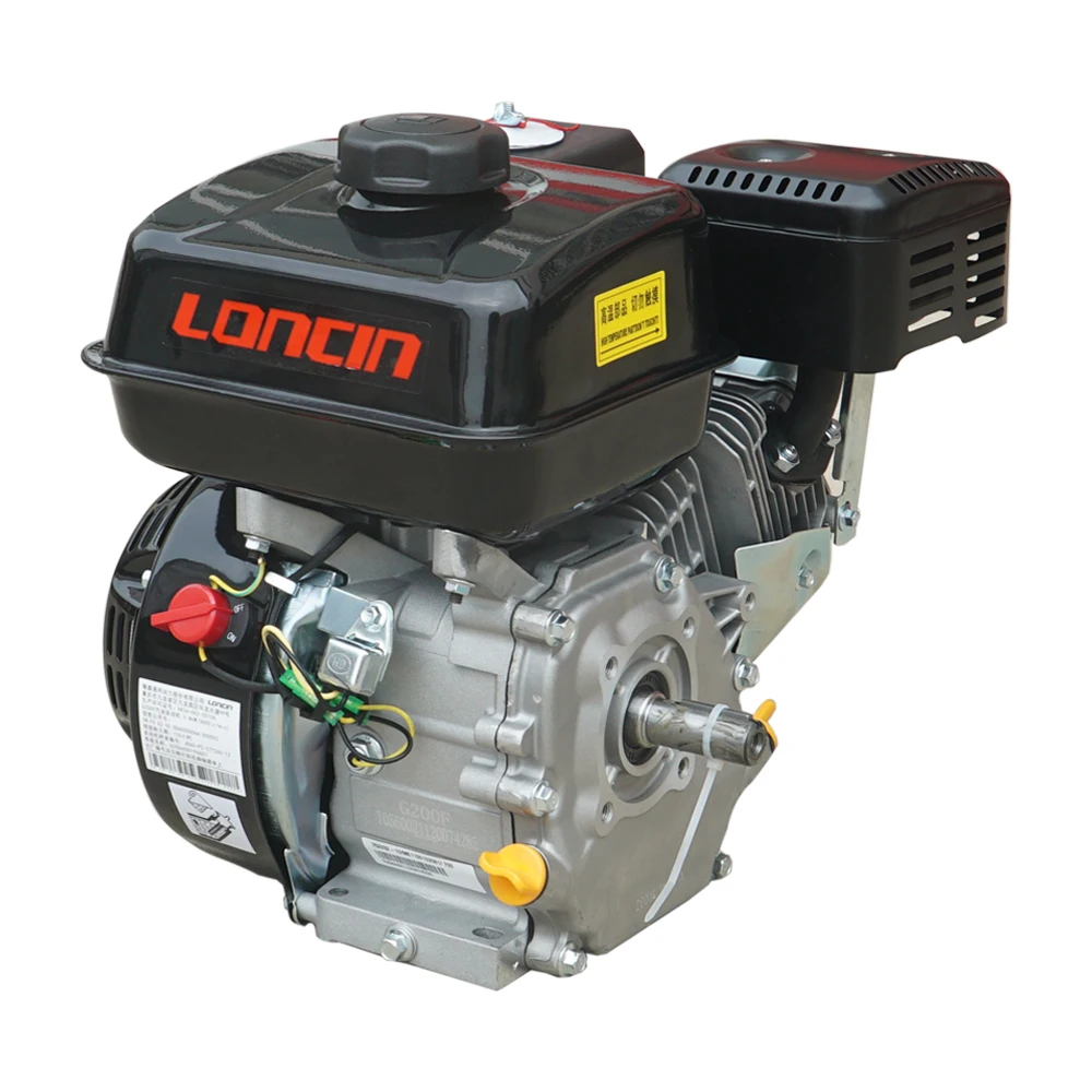 

Loncin G200F 6.5HP 196cc 4.1kw manual start Gasoline engine