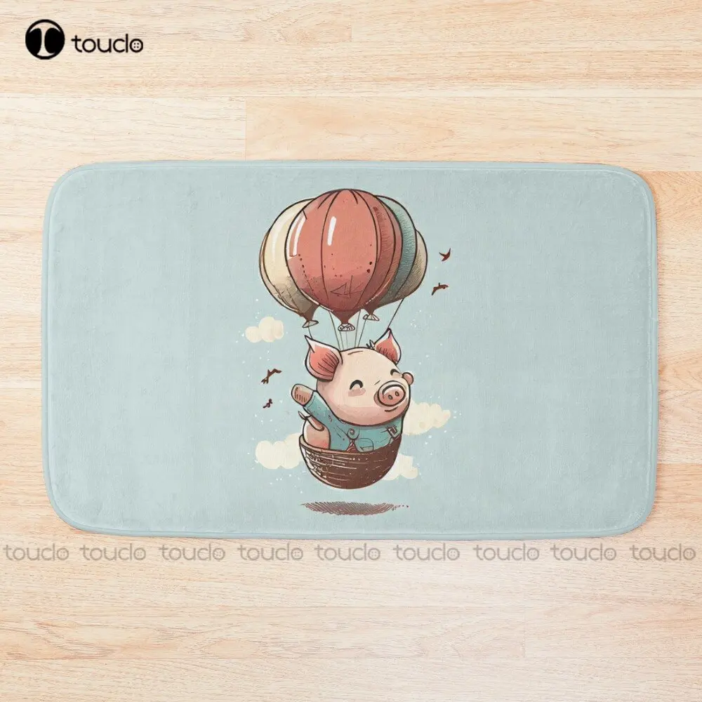 

Музыкальный коврик для ванной комнаты, когда свиньи летают