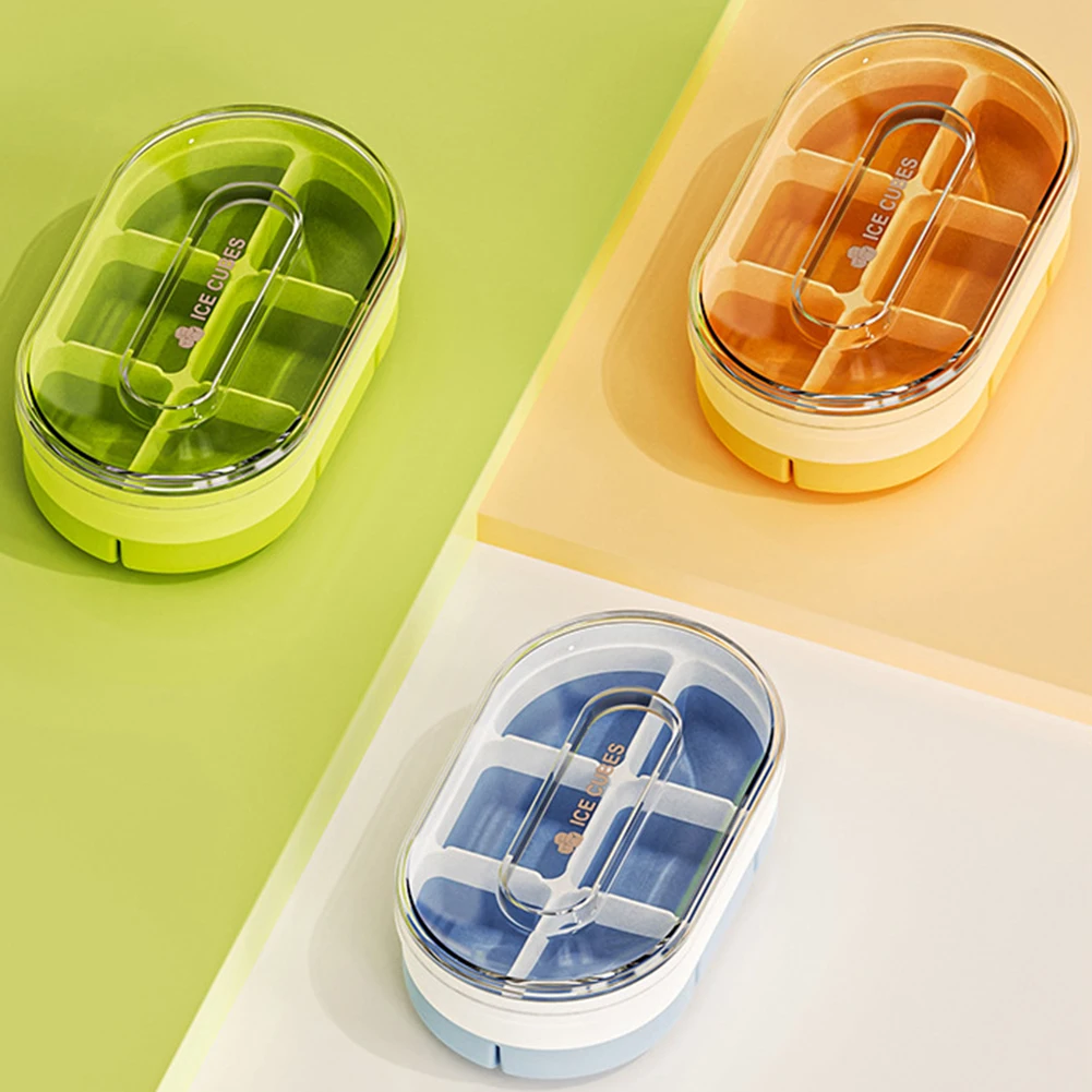 

Quick Freezer With Lid Household Reusable Ice Maker For Home Kitchen