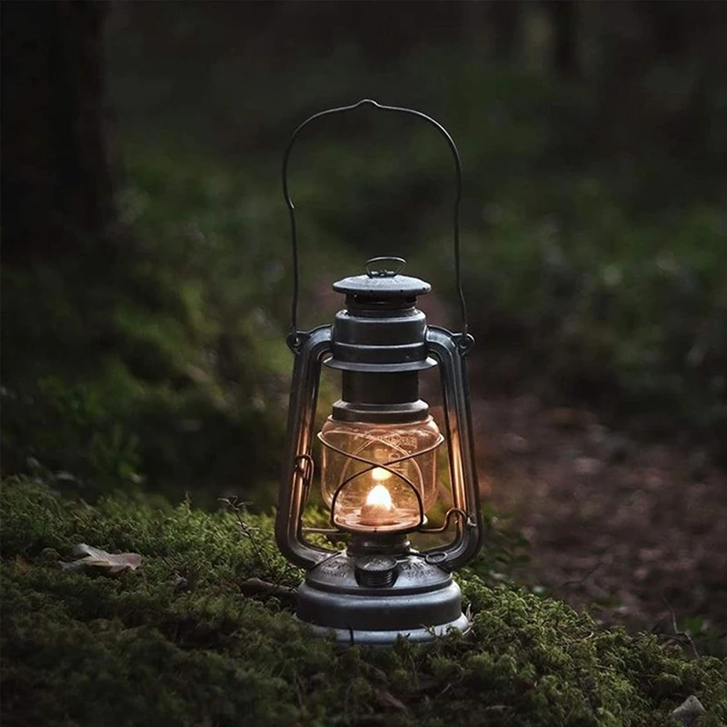Outdoor Oil Lamp Kerosene Burning Lantern Lamps/Hanging Emergency Camp Disaster Prevention Lighting For Home Tent