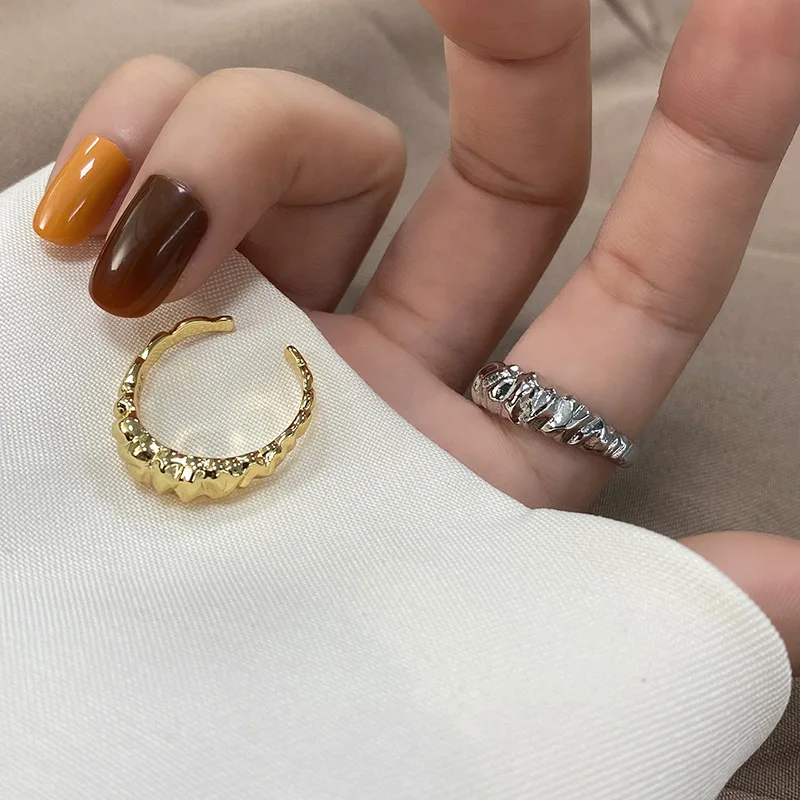 

Geometric Women's Ring Korean Fashion Fine Jewelry Gifts Christmas 2022 Trend Aesthetic Accessories Cheap Things Free Shipping