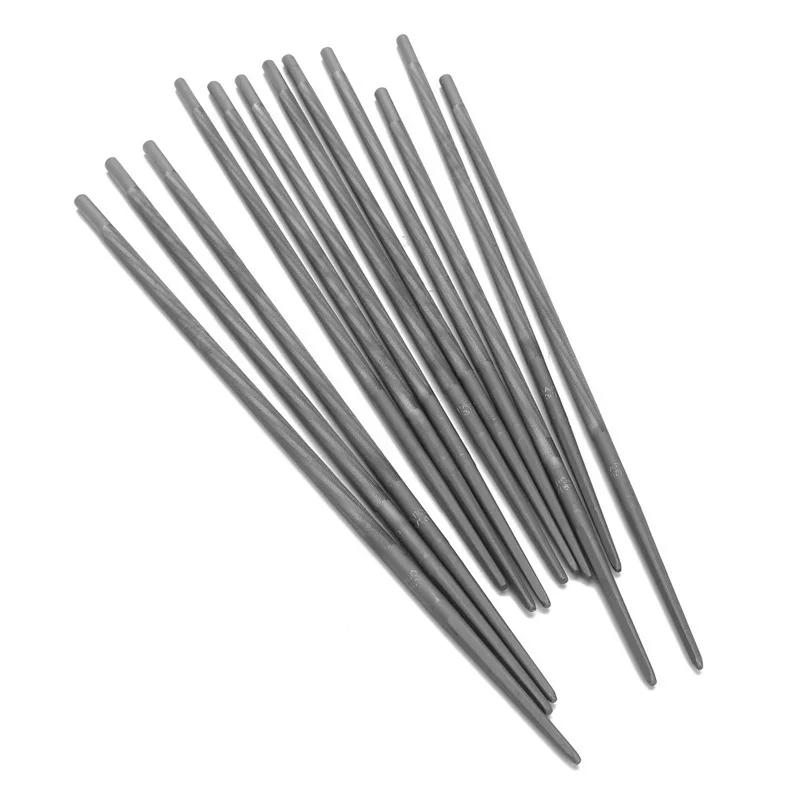 12 шт. круглые пилки для цепной пилы 5 мм 7/32 дюйма