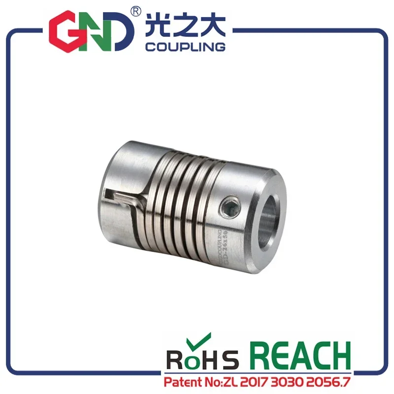 2024 Новая гибкая муфта вала GND энкодер из цинкового сплава D16 L27 пружинный зажим для