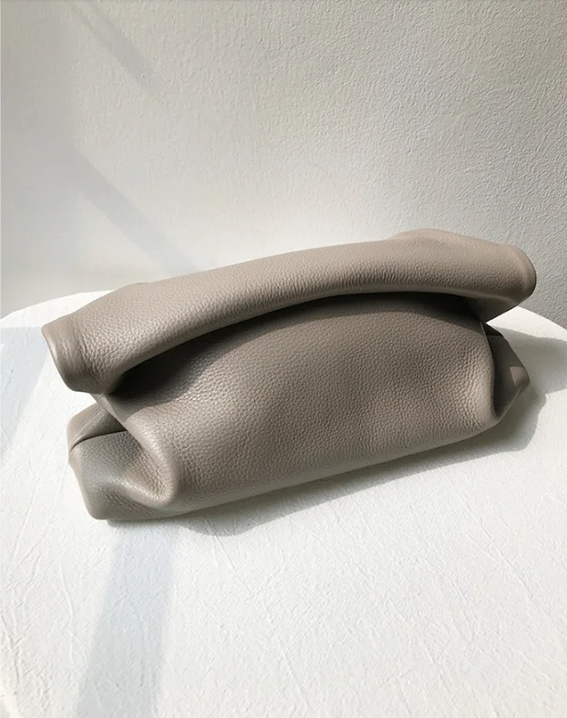 

New Design Crimping Handbags Hot Office Mobile Phone Pockets Women's Handbag High Quality Portable Genuine Leather Handbags