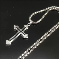 love cross necklace pendant men and women fashion cool spice girl accessories hip hop personality sweater chain jewelry
