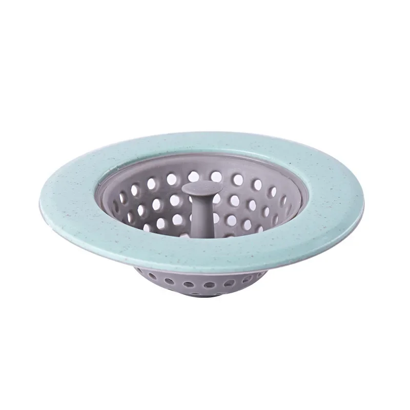 

4 Color Anti-Blocking Flower Silicone Kitchen Sink Strainer Bathroom Shower Drain Sink Drains Cover Sink Colander Sewer Hair