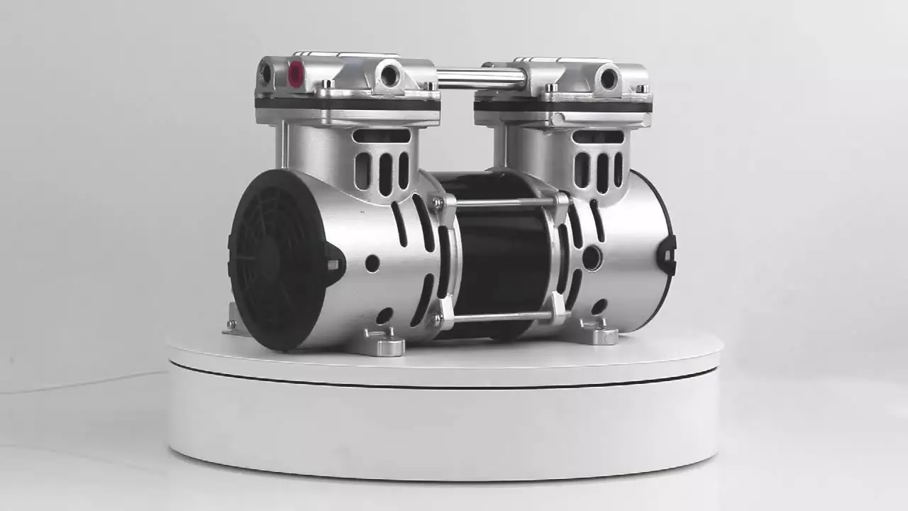 

Silent oil free air compressor vacuum pump for sale with 95L/min