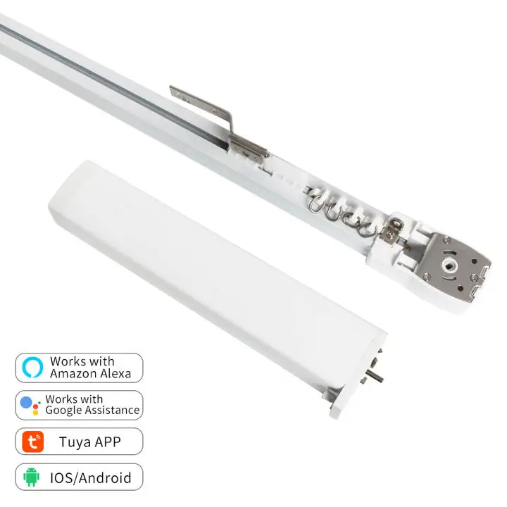 

Curtain Motor Tuya Wifi Electric Motorized Smart Remote Cortinas OEM Service Curtain Poles, Tracks & Accessories