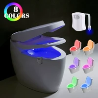 led night light with motion sensor battery lumineuse toilet lamp 8 colors waterproof smart lamp wc toilet%c2%a0seat%c2%a0light