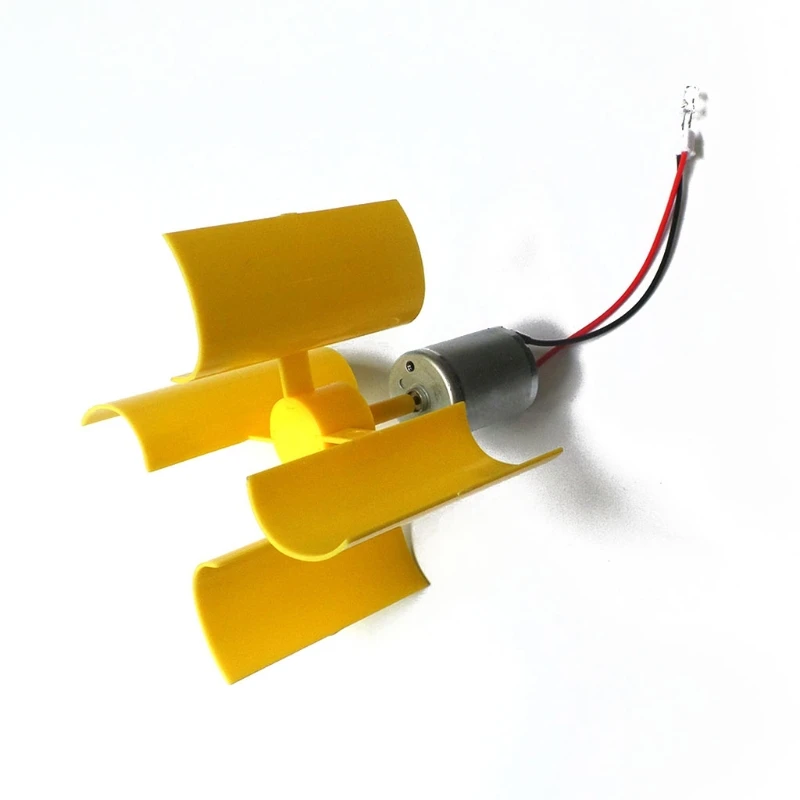 

Mini 0.1V-5.5V Vertical Shaft DC Wind Turbine Used for Making All Kinds of Small Technology Model Making High Quality