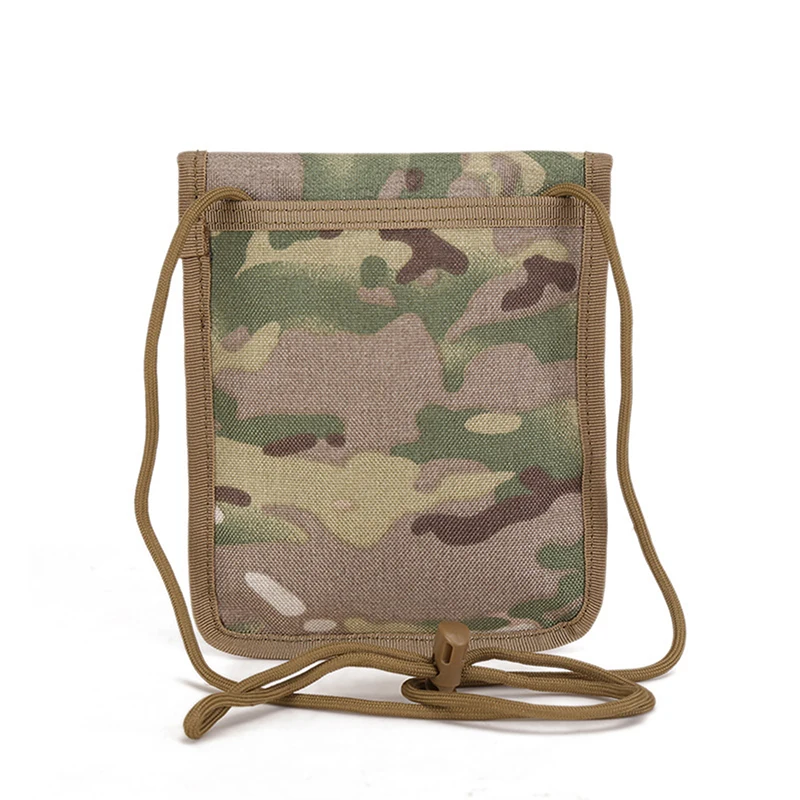 

ID Holder Camouflage Bag Pouch File Folder Organizer Bag Nylon Chest Hanging Card Holder In Card Men 2022