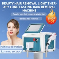 portable 808 diode laser hair removal machine 3 wavelengths 755nm 808nm 1064nm hair removal ipl machine hair epilator tool