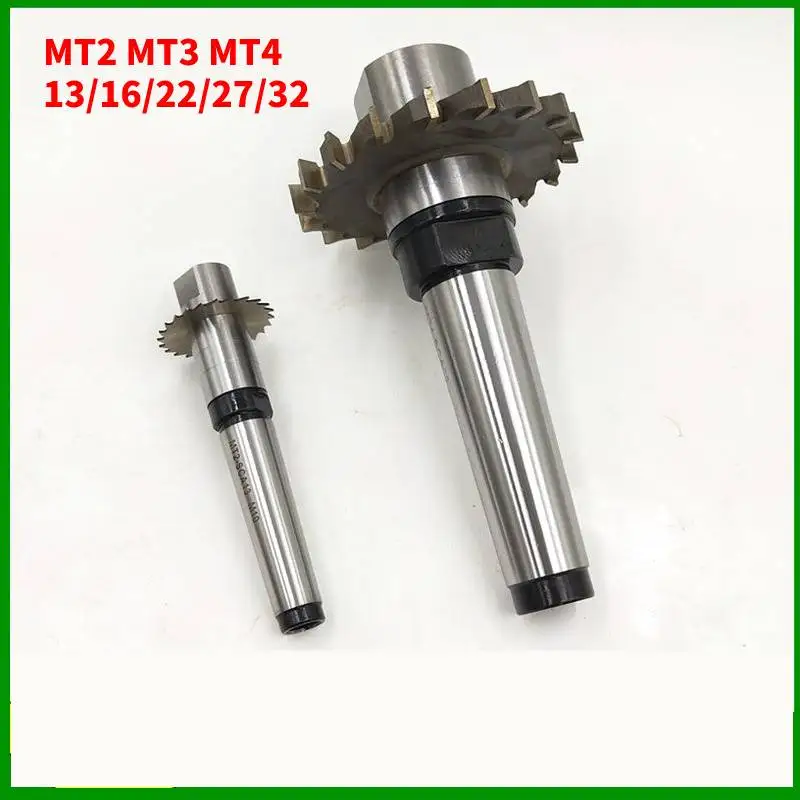

Высокоточное фрезерование режущий инструмент стержень Morse MT2 MT3 MT4 MT3-16 MT3-22 установочный резак для лезвия пилы, трехсторонний резак