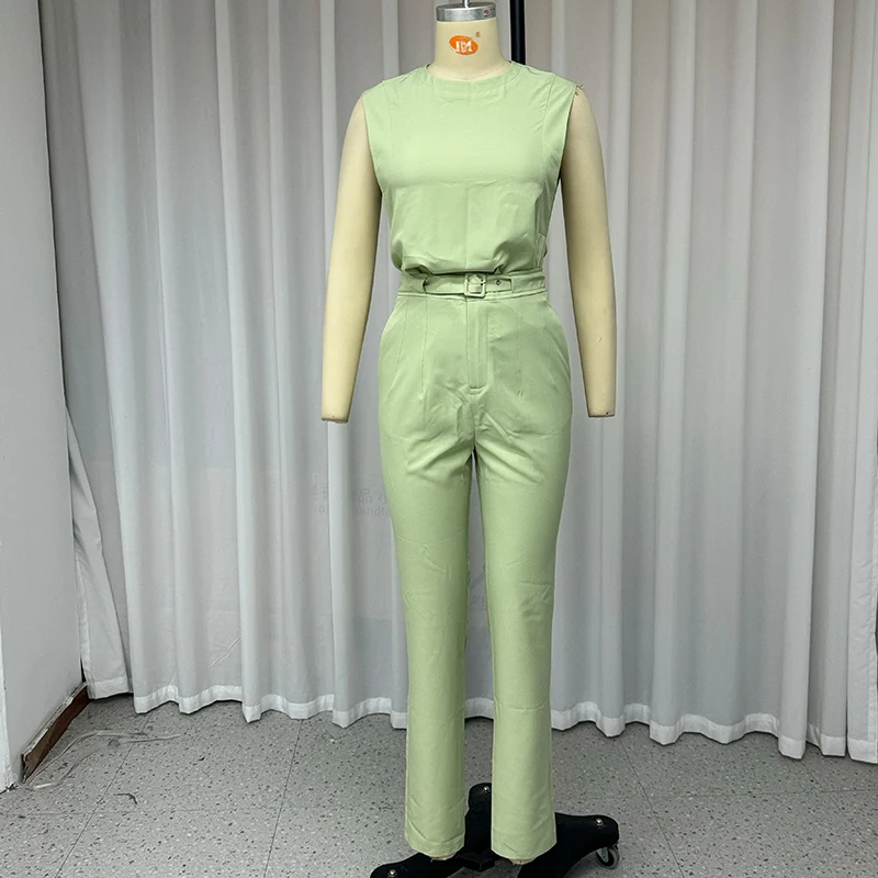 Женский комплект из двух предметов Wefads летний Простой повседневный Однотонный