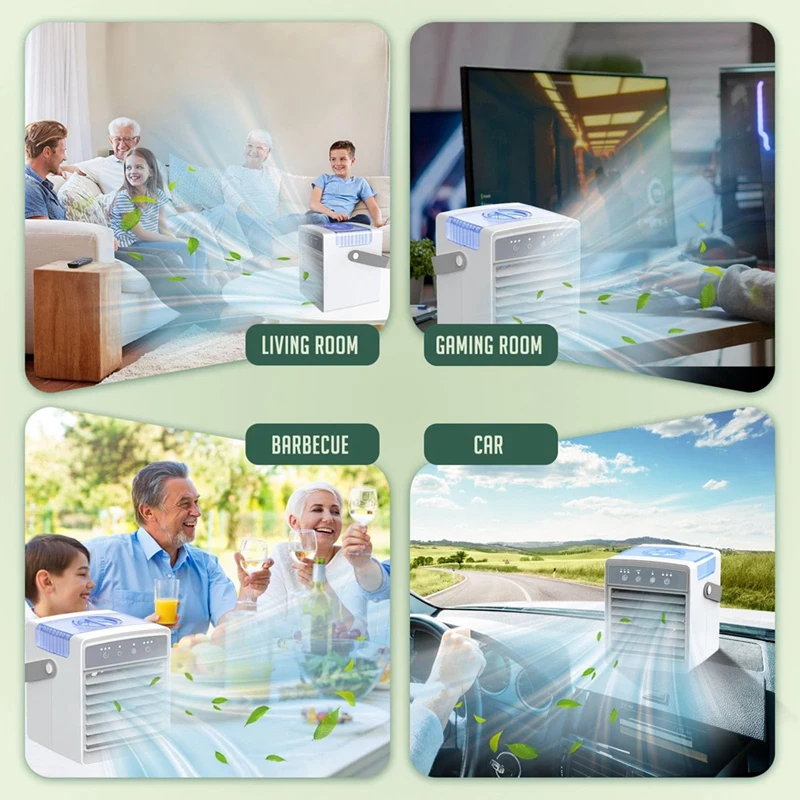 Портативный мини-кондиционер с USB испарительное охлаждение и запотевание для