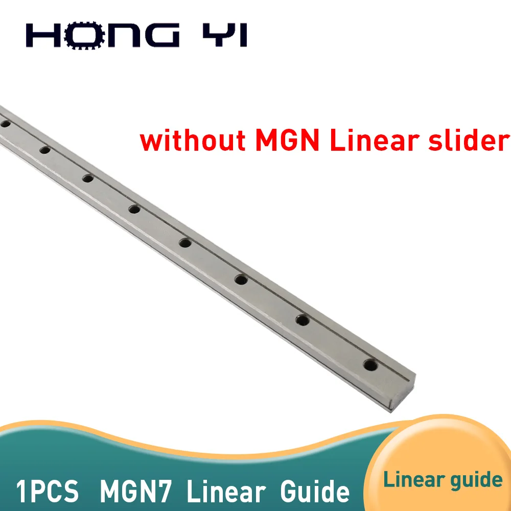 

1pcs MGN7 MGN12 MGN15 MGN9 linear guide L 100-500mm miniature linear rail without MGN Linear slider 3D Printer