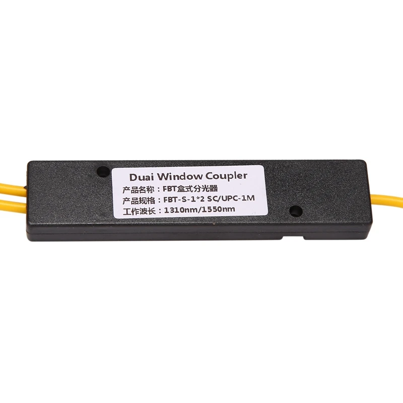 Оптический сплиттер FTTH SC UPC 1X2 PLC для одномодового оптоволокна, оптический куплер FBT (art.: 3920dcceecc99) - 3920dcceecc99