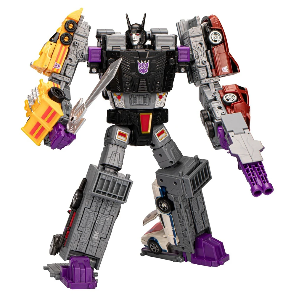 Фото В наличии оригинальные Hasbro Transformers Legacy Evolution Stunticon Menasor Multipack Коллекционная экшн-модель игрушки фигурки подарки №4