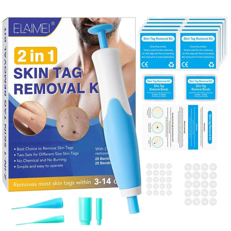 

Auto Skin Tag Remover Pen Upgraded Skin Tags & Moles Removal Kit Painless & Safe Remove Small To Large Sized 2mm To 8mm Skin Tag