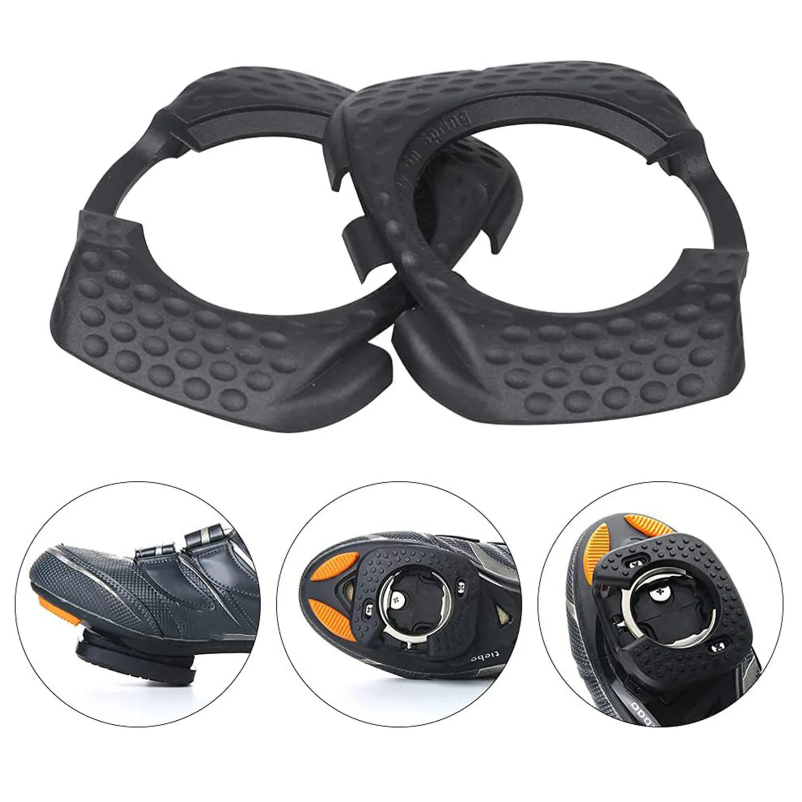 1 пара Быстросъемных чехлов для велосипедной обуви Нескользящие Чехлы педалей