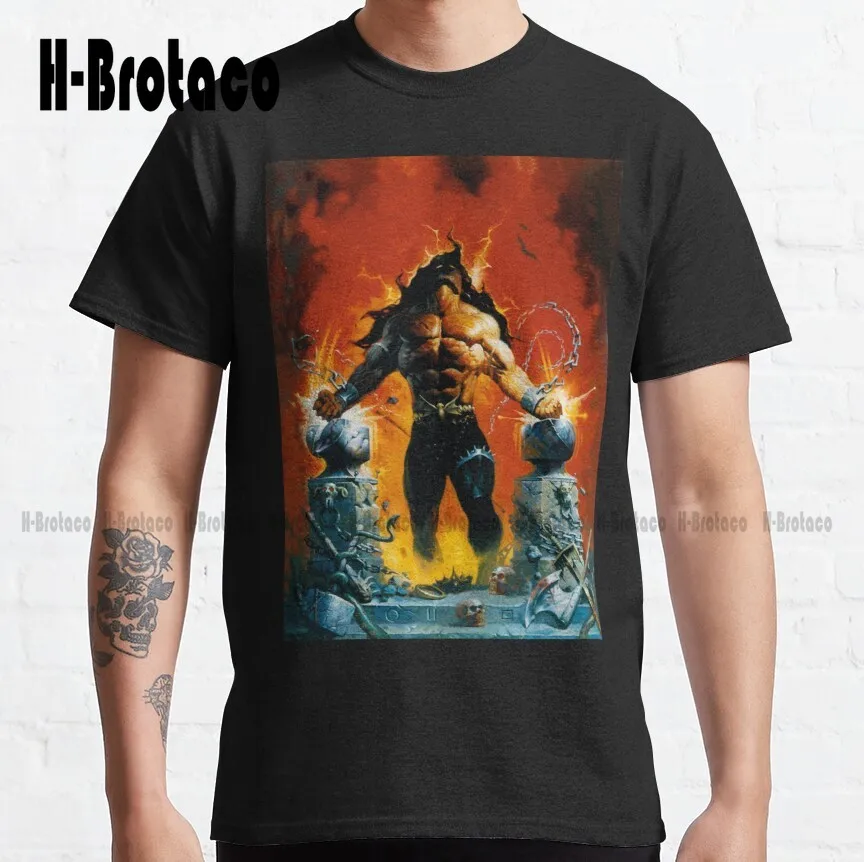 

Manowar Louder Than Hell Ken Kell Classic T-Shirt Mens Fashion Shirts Cotton Outdoor Simple Vintag Casual Tee Shirts Xs-5Xl New