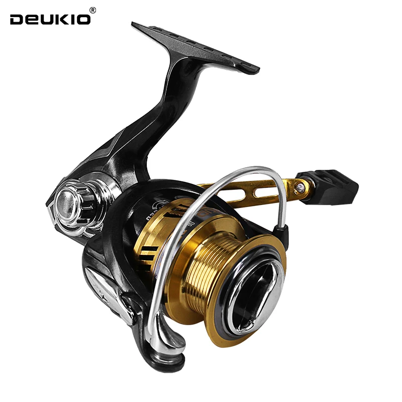 Металлическая спиннинговая рыболовная катушка DEUKIO с предварительной загрузкой