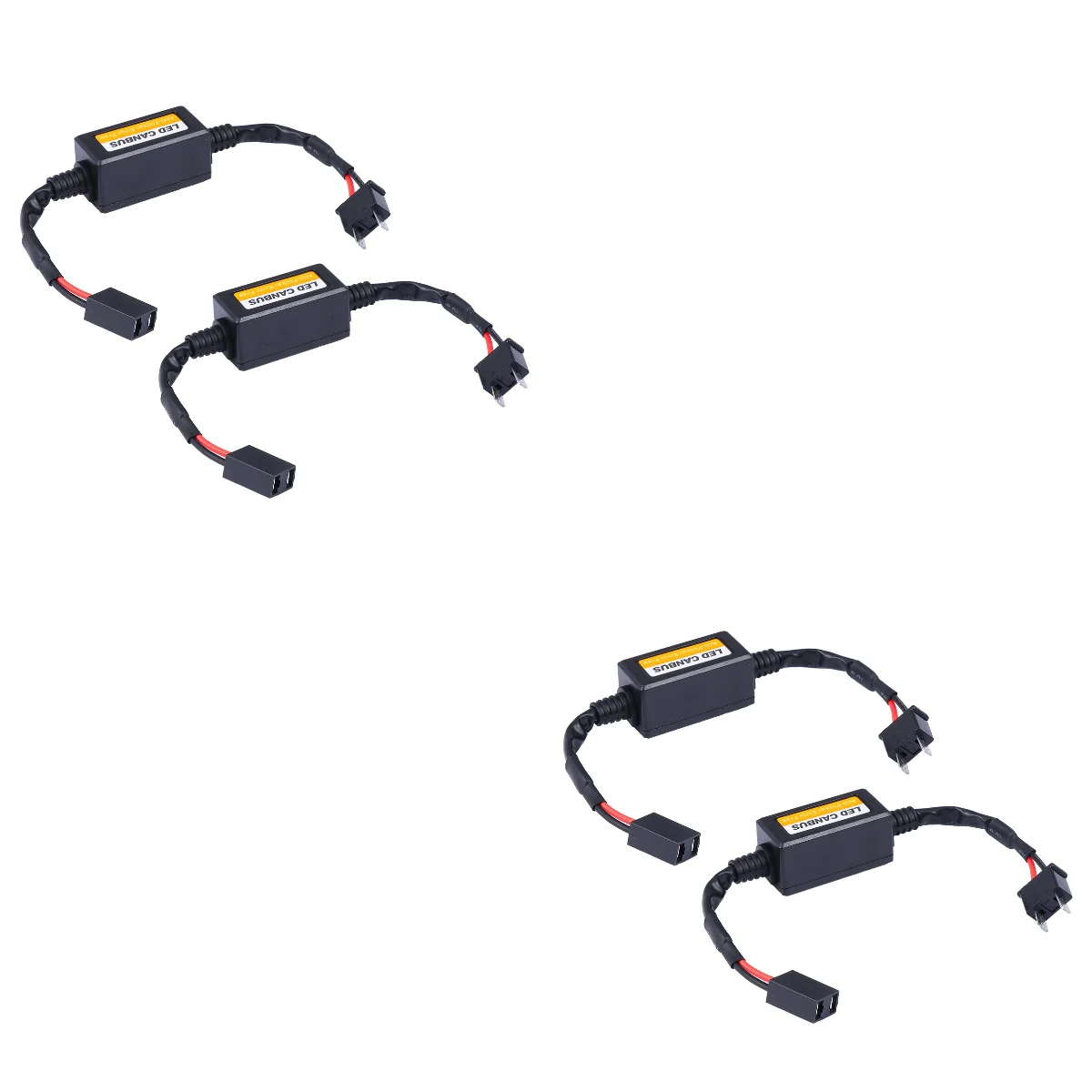 

4 шт. лампы фар мерцающий Резистор Комплект преобразования без ошибок H7