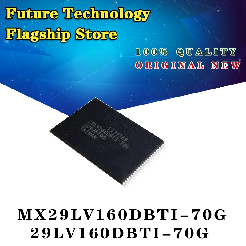 

new original MX29LV160DBTI-70G 29LV160DBTI-70G TSOP48